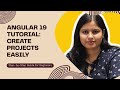 Angular 19 Tutorial : How to Create a New Project Step by Step for Beginners (Full Setup Guide)