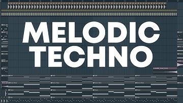 How to Make MELODIC TECHNO!! - FL Studio Tutorial (+FREE FLP)