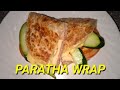 PARATHA WRAP WITH HAM & CHEESE ASMR 🌈🌈🌈 #asmr #vertical
