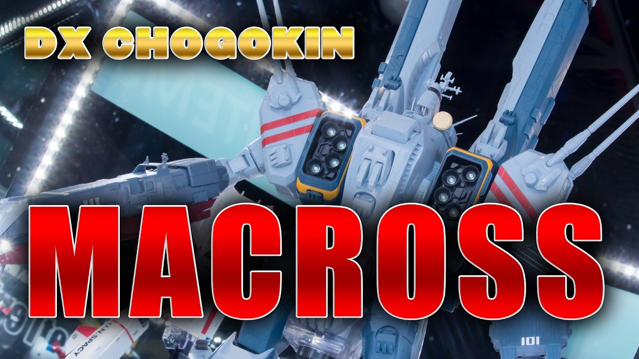 DX CHOGOKIN SDF-1 MACROSS Exhibition Sample Shooting - YouTube