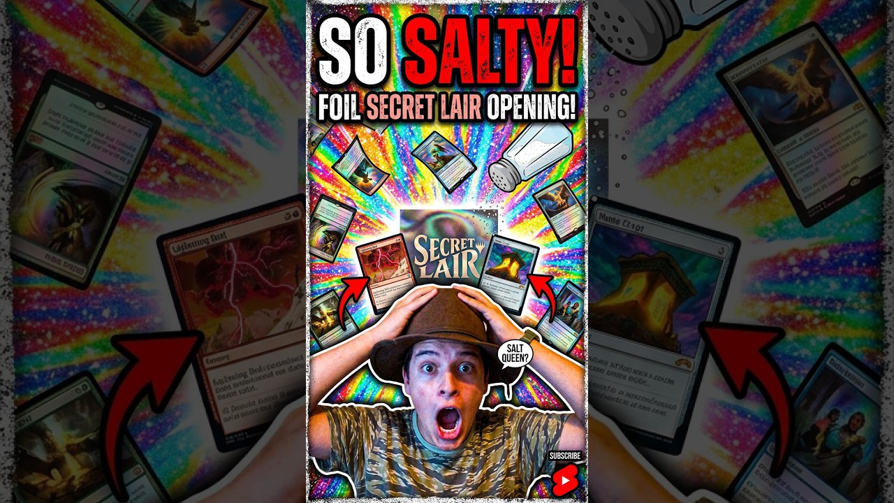 MTG Opening So Salty Secret Lair Drop Traditional Foil Edition 9