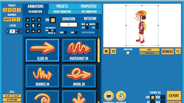 Motion Mascots V3 - demo easyanimatorpro