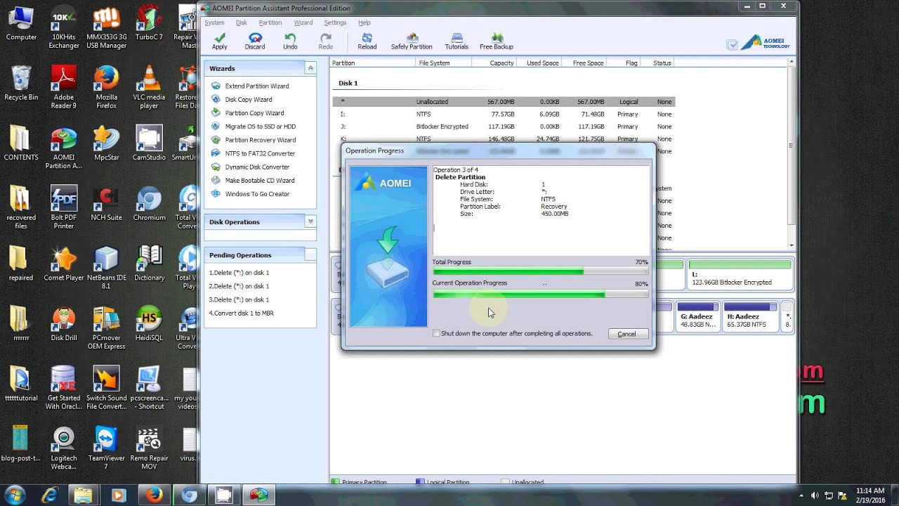 How to Convert GPT to MBR Without Data Loss for window 7/8/10 "Must