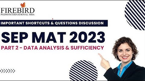 MAT 2023 | Important Q&A | Shortcuts |Data Analysis | May Exam QP  | Part 2 #mba2024  #pgdm2024