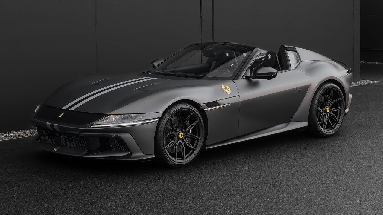 Ferrari 12Cilindri Exhaust-System comparison. Stock / Sport / Race by Novitec