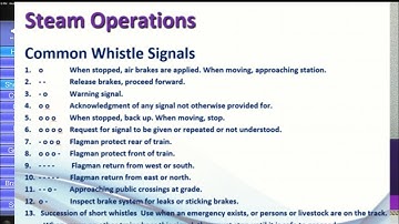 Prototypical Whistle Signals with SoundTraxx Decoders