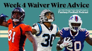 Week 4 Fantasy Football Waiver Wire Advice | The Athletic