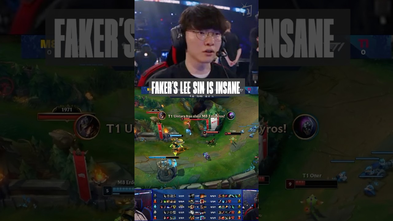 Faker's lee sin is insane | Red Bull League of Its Own 2024