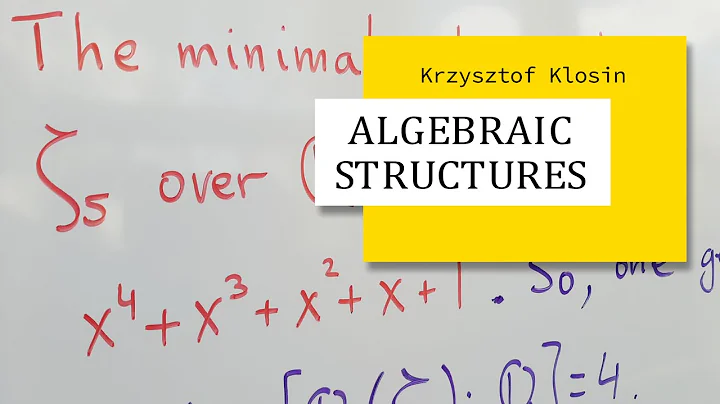 Lecture 9  The degree of a field extension (part 1)