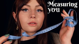 ASMR Measuring Your Face  Up Close & Personal