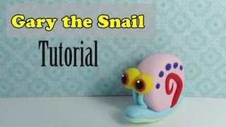 Gary The Snail tutorial by MissClayCreations