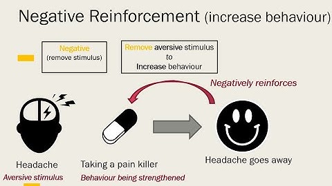 Negative Reinforcement vs Punishment