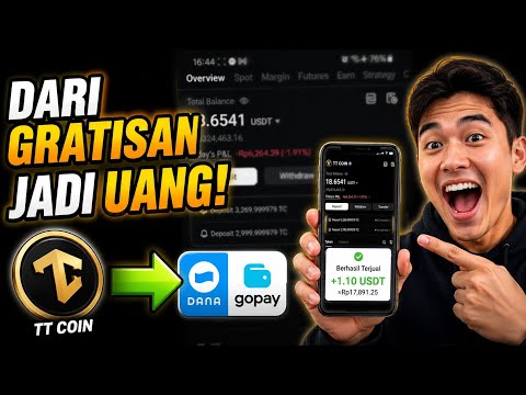 CAIRKAN SEKARANG‼️ Cara Jual TT Coin (TC) Hasil Mining Jadi Saldo Dana/Uang 