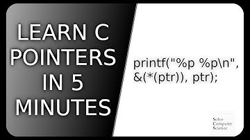 Learn C pointers in 5 minutes
