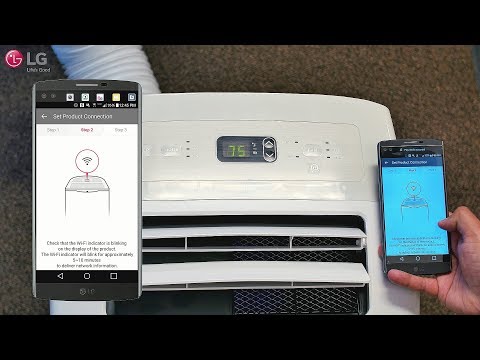 LG Portable Air Conditioner - Connecting to WiFi