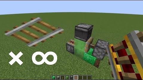 minecraft 1.18 rail duplication glitch?! (full)