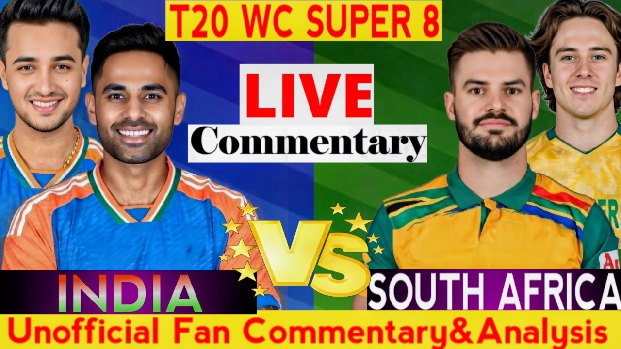 India vs South Africa Live Commentary | IND vs SA Live Analysis | Super Cric Zone