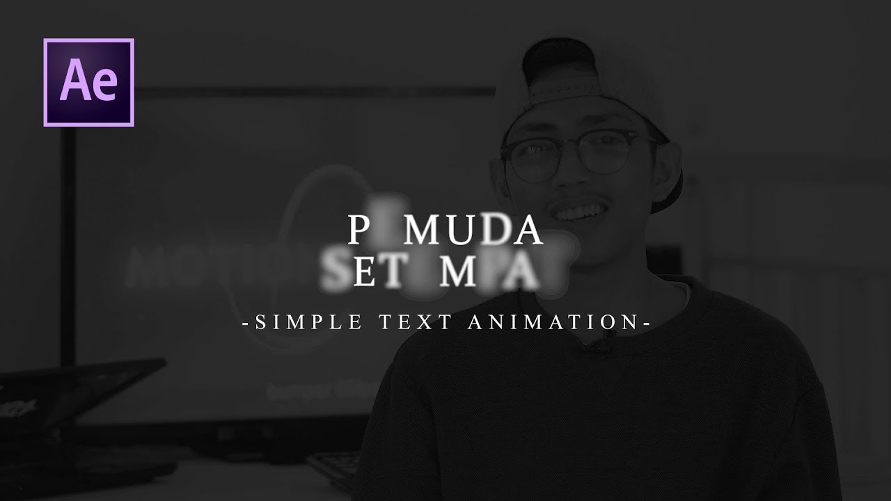 Simple Text Animation - YouTube
