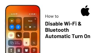 How to Disable Auto Wi-Fi & Bluetooth turn on in iPhone(2024) screenshot 5