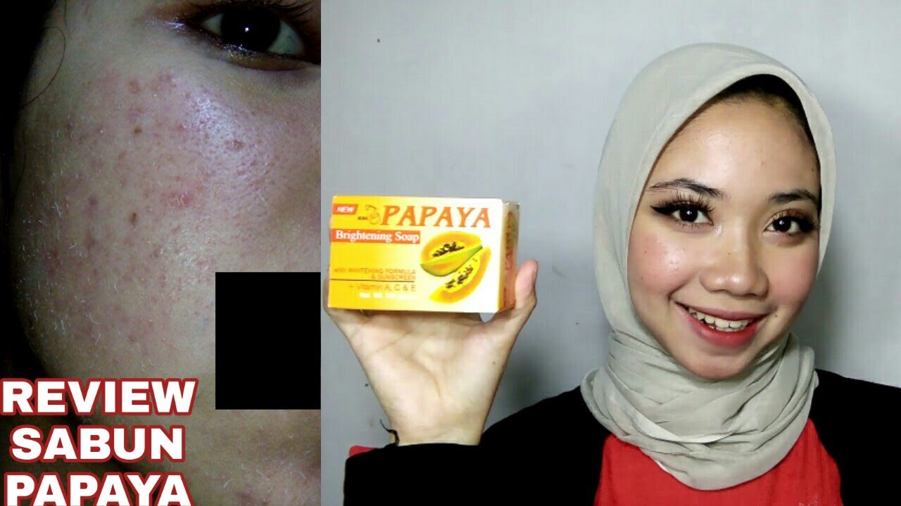 Review Sabun Papaya Brightening Soap Youtube