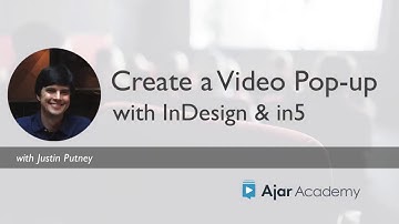 How to Create a Video Pop-up with InDesign & in5 (opening for video course)