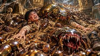 Bloodthirsty Parasites Infest Tomb Raiders—A Brutal Hunt Begins!#movie #探险#adventure