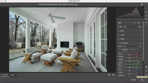Removing Color cast for Real estate photography