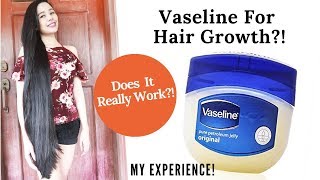 Vaseline Petroleum Jelly For Hair Growth & Remedy Dry Hair & Split Ends?  Beautyklove - YouTube