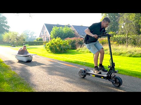 6 kilowatt scooter, it goes 80 km/h