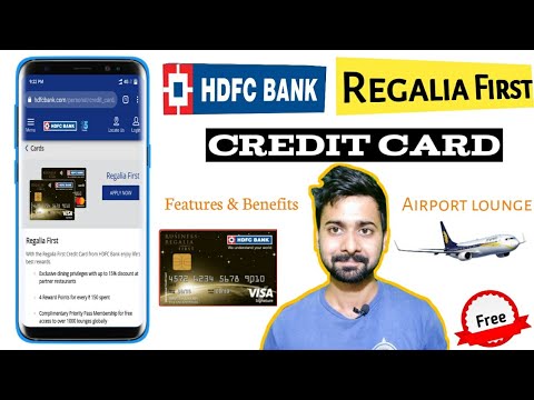 HDFC Regalia First Credit Card | Features & benefits Explain full details| HDFC Regalia