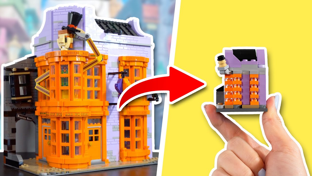 Я сделал LEGO Harry Potter TINY!