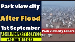 Park view city detailed visit after Flood .