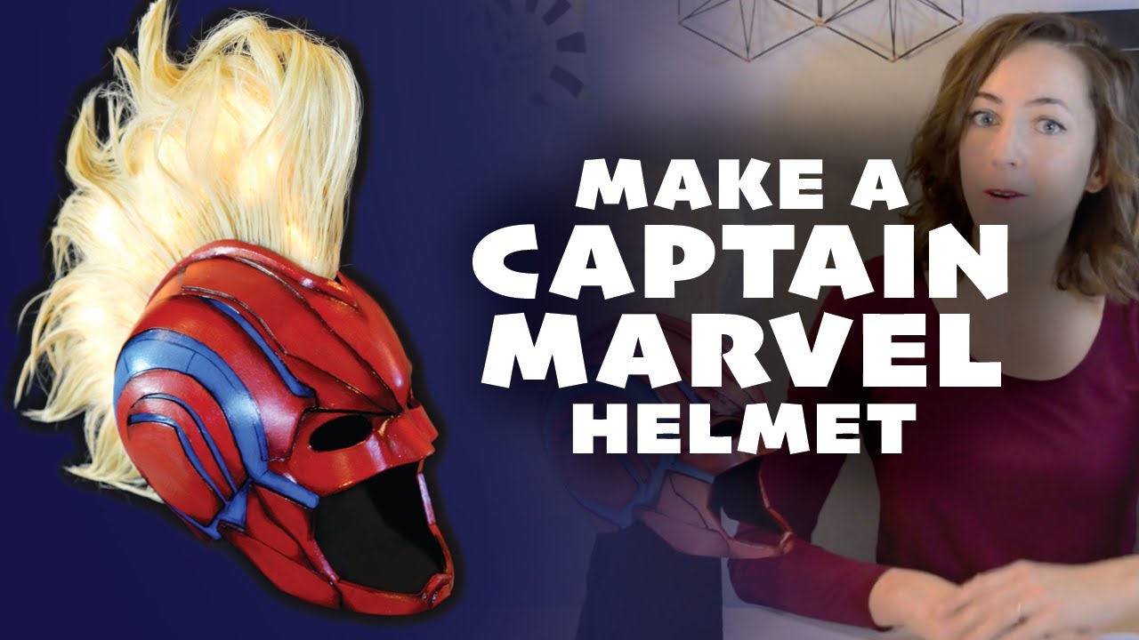 Make a Captain Marvel Helmet