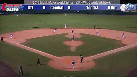 2010 USSSA Mens Major World Series  GTL VS. Team Combat