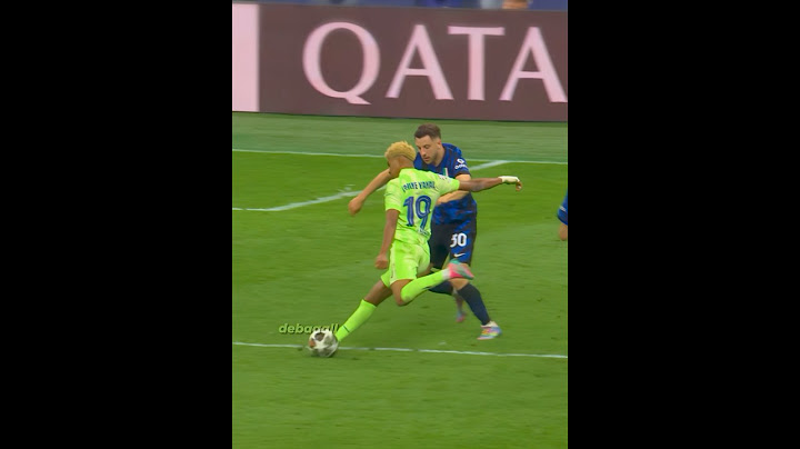 Lamine Yamal's Unluck vs Inter 😭