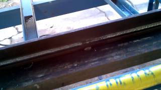 LINDE COBRAMATIC SECOND HALF OF PLATE WELD