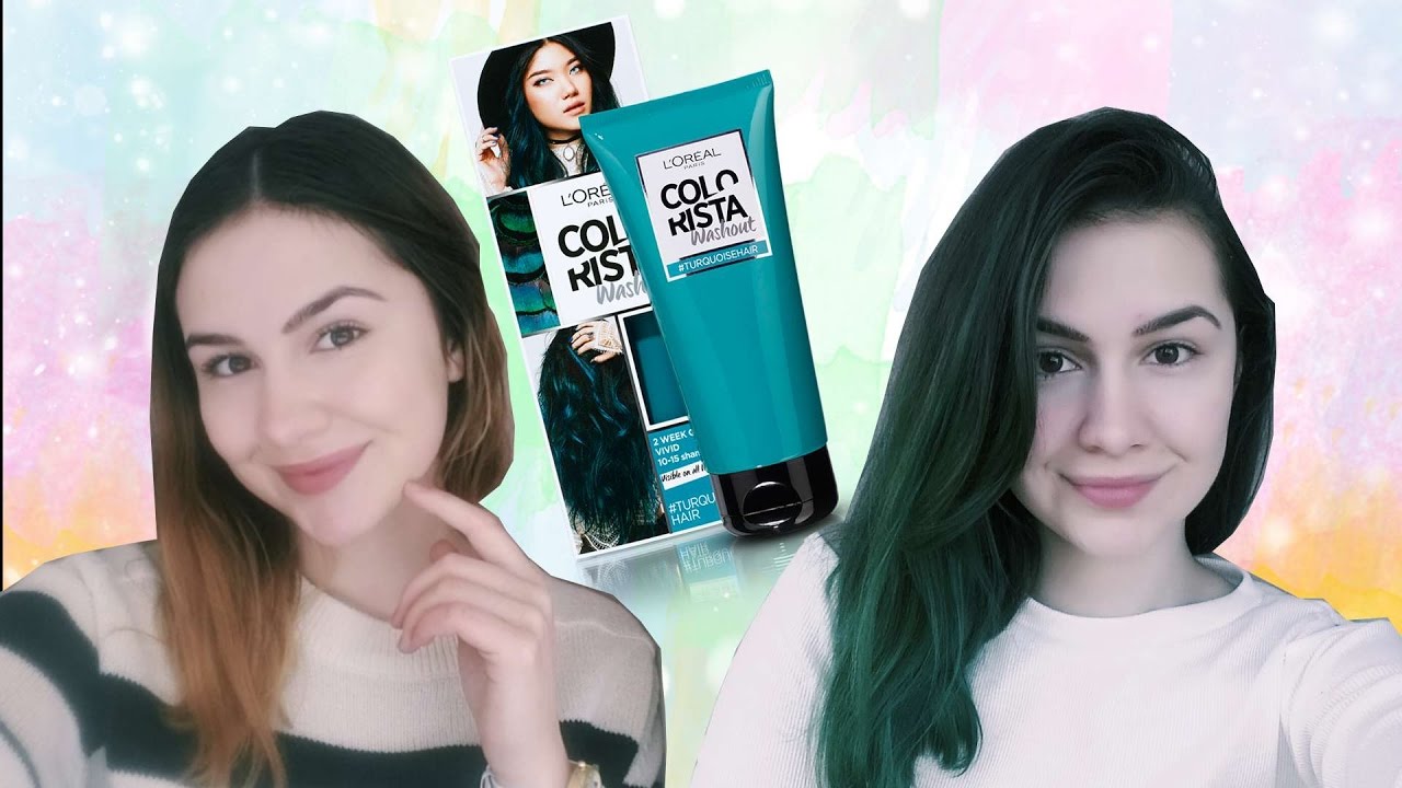 L Oreal Colorista Washout Turquoise Tirkizzils 1 Iespaids