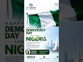 Happy Democracy day Nigeria 🇳🇬