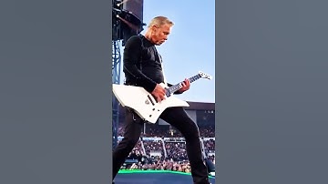 Metallica James Hetfield Guitar Playing up Close! #shorts #metallica #guitar