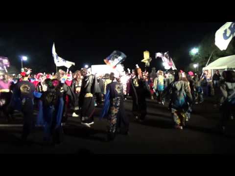 2015　日原イルミネーション点灯式　総踊り　2