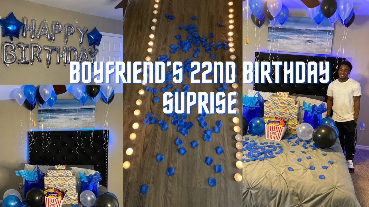 Surprising my boyfriend for his 22nd Birthday !