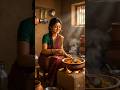 Barish main poti ka liya khana lekor pahucha patni ❤️ | Love Story #villagelife #trendingshorts
