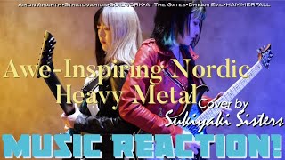 TERRIFIC!!🎸🔥Awe-Inspiring Nordic Heavy Metal Cover by SUKIYAKI SISTERS | Music Reaction🔥