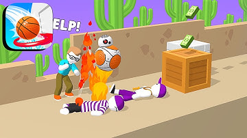 Bounce Dunk ​- All Levels Gameplay Android,ios (Part 199)