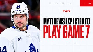 Matthews expected to play Game 7; Woll's status in doubt