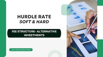 Soft & Hard Hurdle Rate in Alternative Investments | Excel Calculation Tutorial