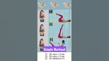 Thumbnail of GERAKAN YOGA TALI UNTUK LANGSING #simpleworkout #yoga #bellyfatloss #short #shorts #olahraga #senam