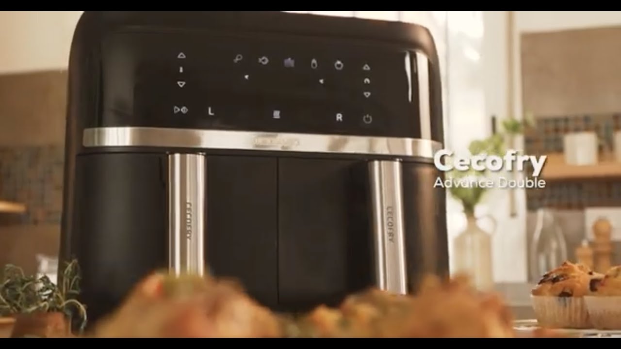 Sei a dieta? Cucina con Cecofry Advance Double la Friggitrice ad aria  digitale! 