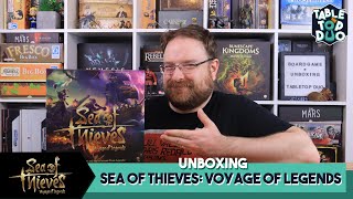 Sea of Thieves Board Game Unboxing