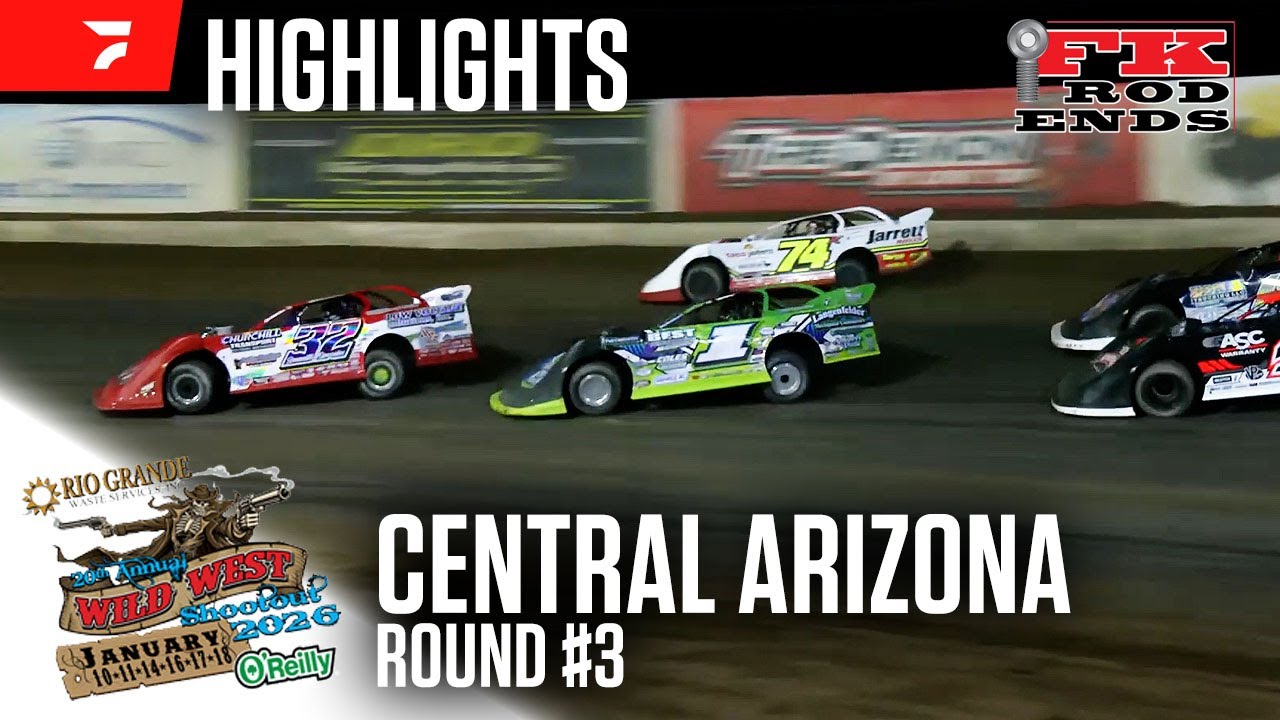 Night #3 | Wild West Shootout at Central Arizona Raceway 1/14/26 ...